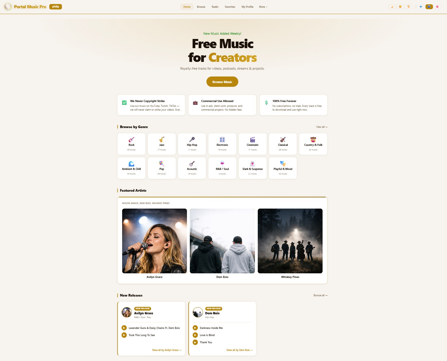 Ivory Executive theme