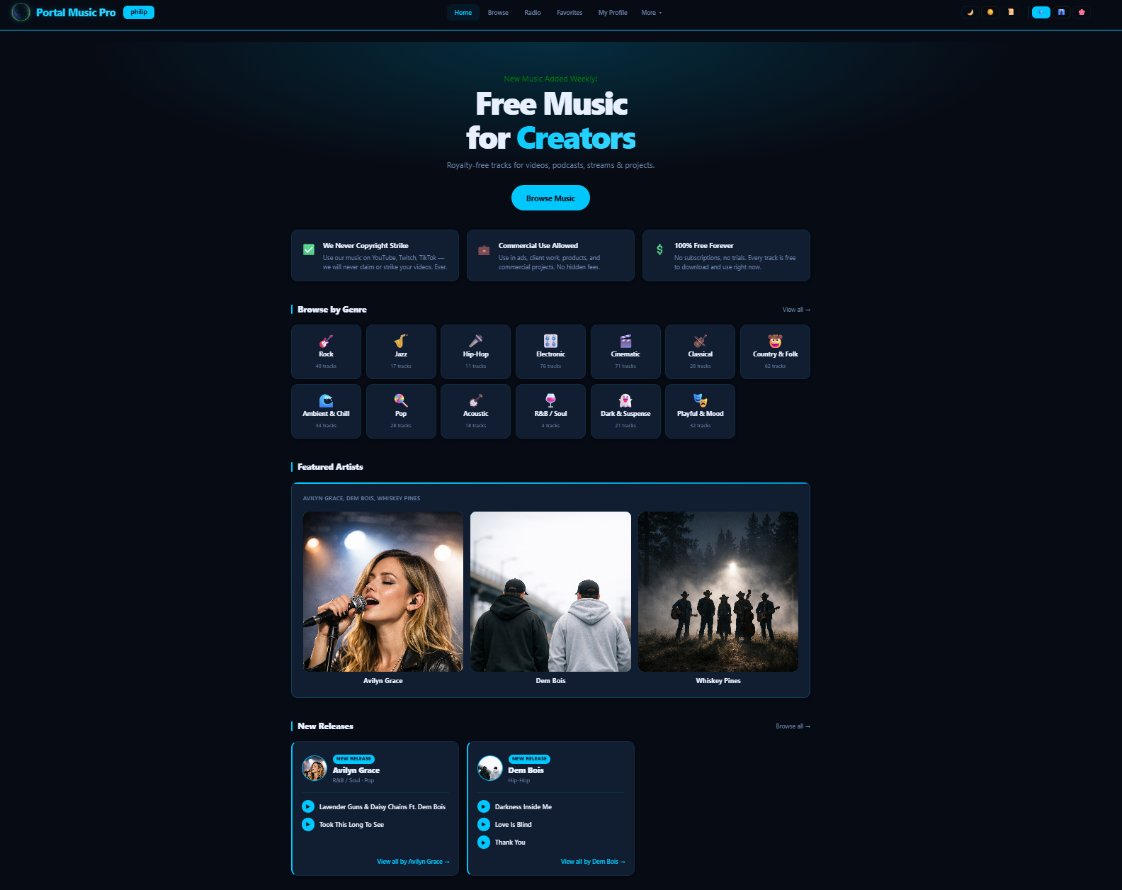 Obsidian Glass theme